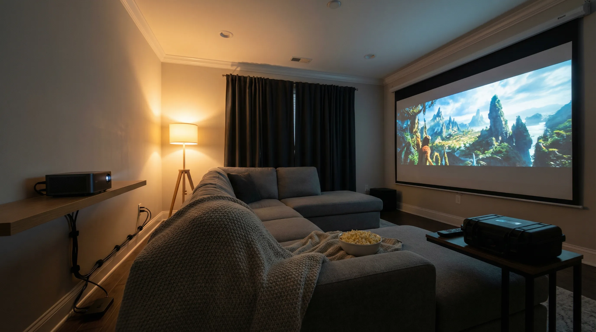 Home Projector Setup – Get the Best Picture & Sound – Kosher Signal