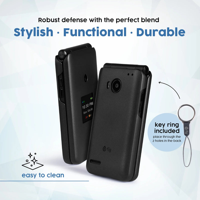 Fig Flip Phone Case: Protective and Slim Kosher Signal Fig Flip Phone Case: Protective and Slim Kosher Signal
