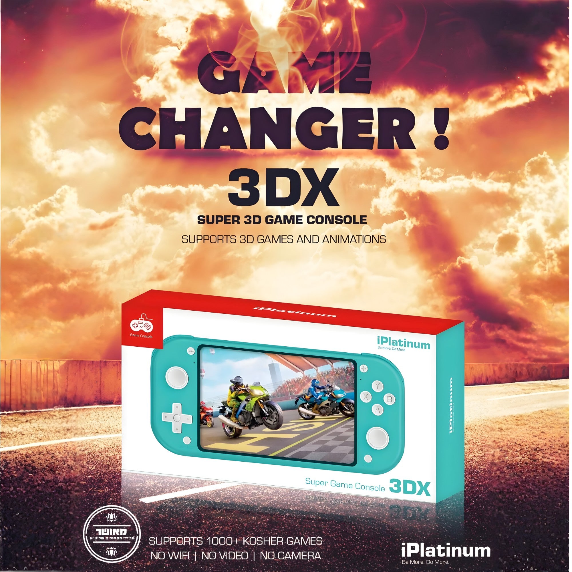 Samvix iPlatinum 3DX | Kosher Game Console – Kosher Signal