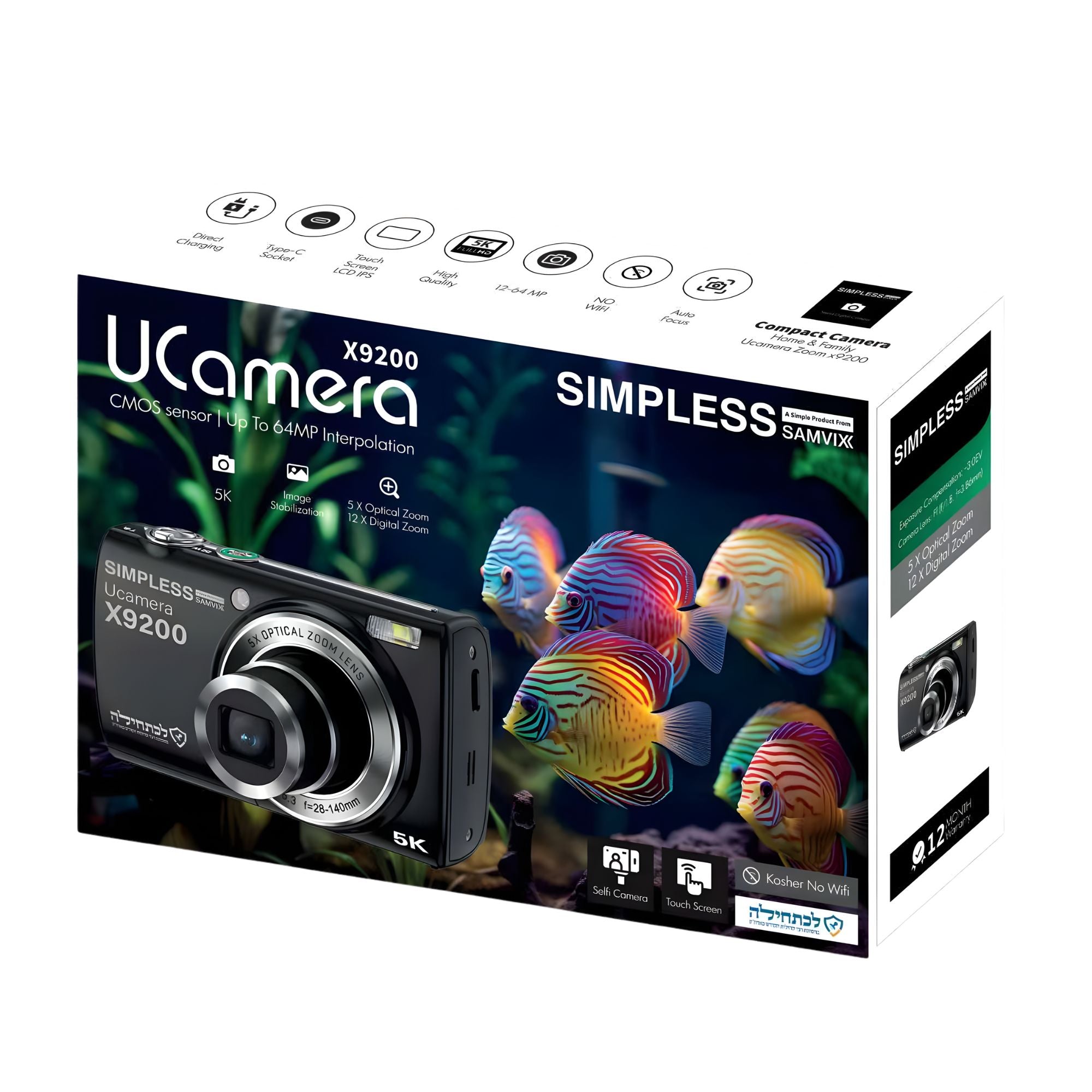 Samvix UCamera X9200 | 48MP 5K Kosher Camera – Kosher Signal