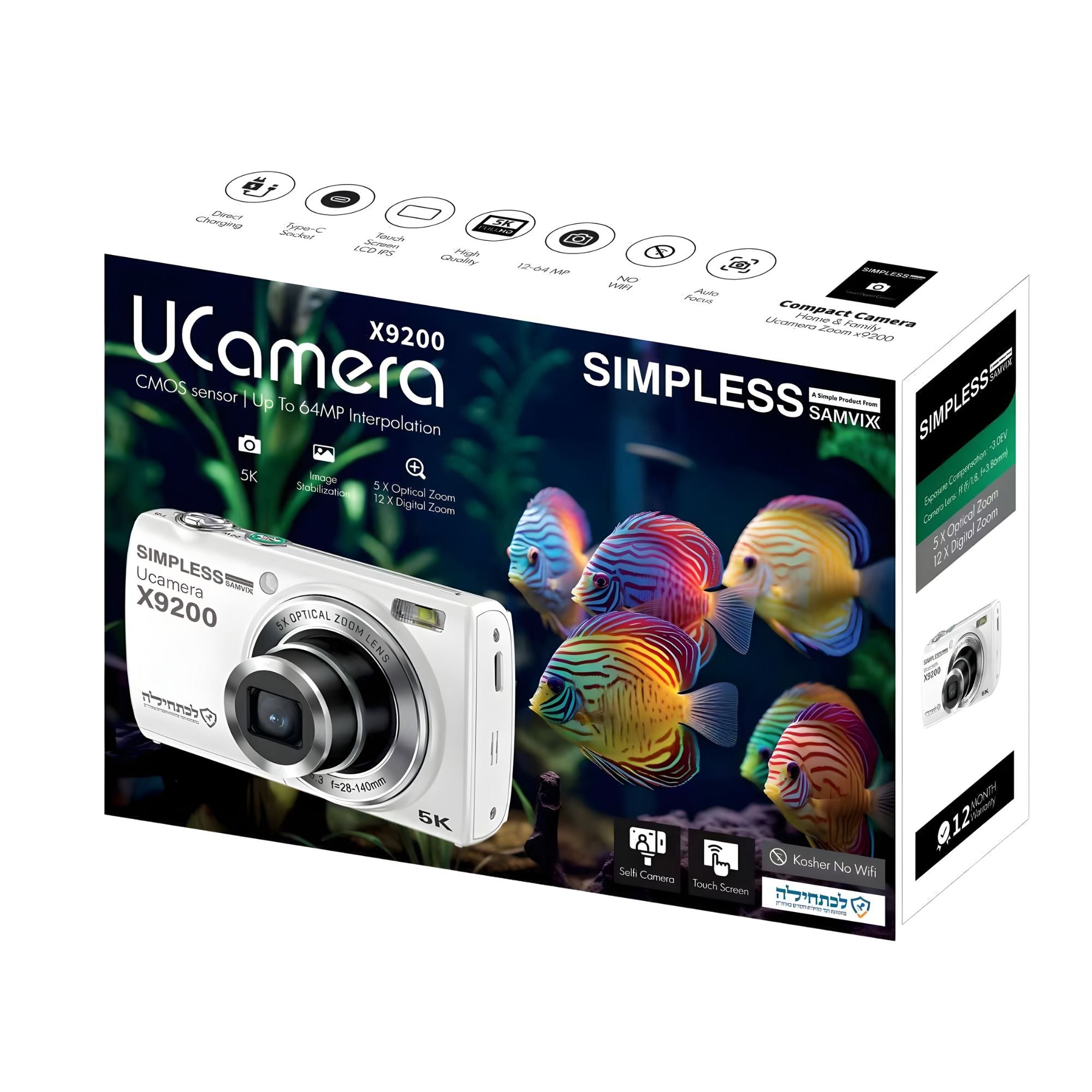 Samvix UCamera X9200 | 48MP 5K Kosher Camera – Kosher Signal