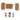 Desert Sand colored Wonder Womens leather set