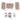 Rose colored Wonder Womens leather set